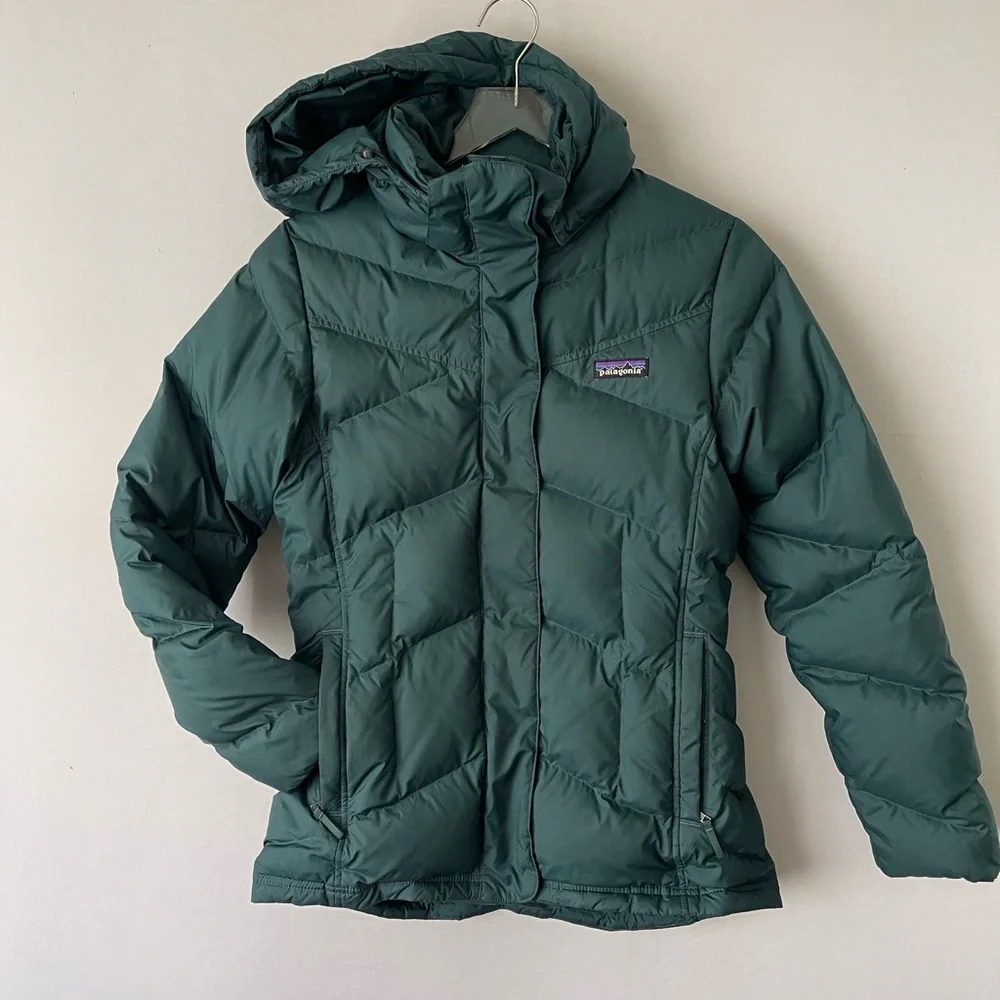 Patagonia Down With It Insulated hooded Parka‎ coat Small